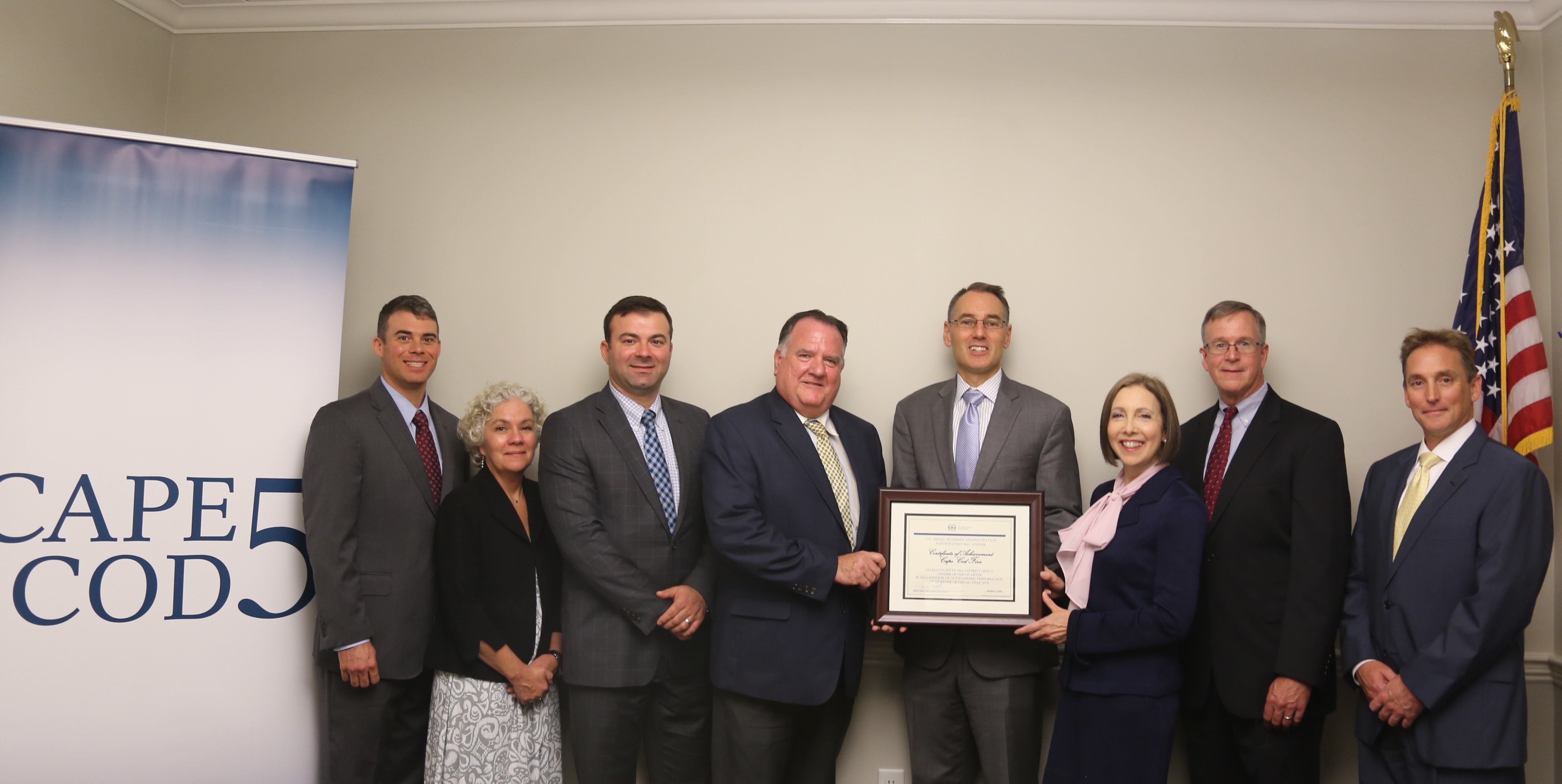 Cape Cod 5 Named SBA Lender of the Quarter Cape Cod 5